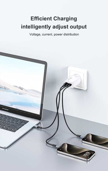 OXHORN NB-PD100S PD 100W GaN Charger 3-Port Kemu |Fashion Home Kitchen Beauty