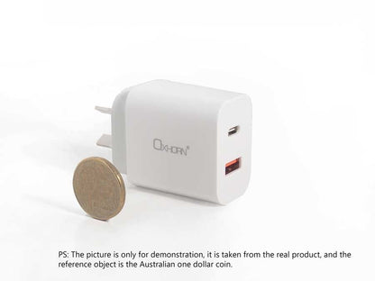 OXHORN NB-PD20 Type C & USB Quick Charger 20W - Kemu |Fashion Home Kitchen Beauty