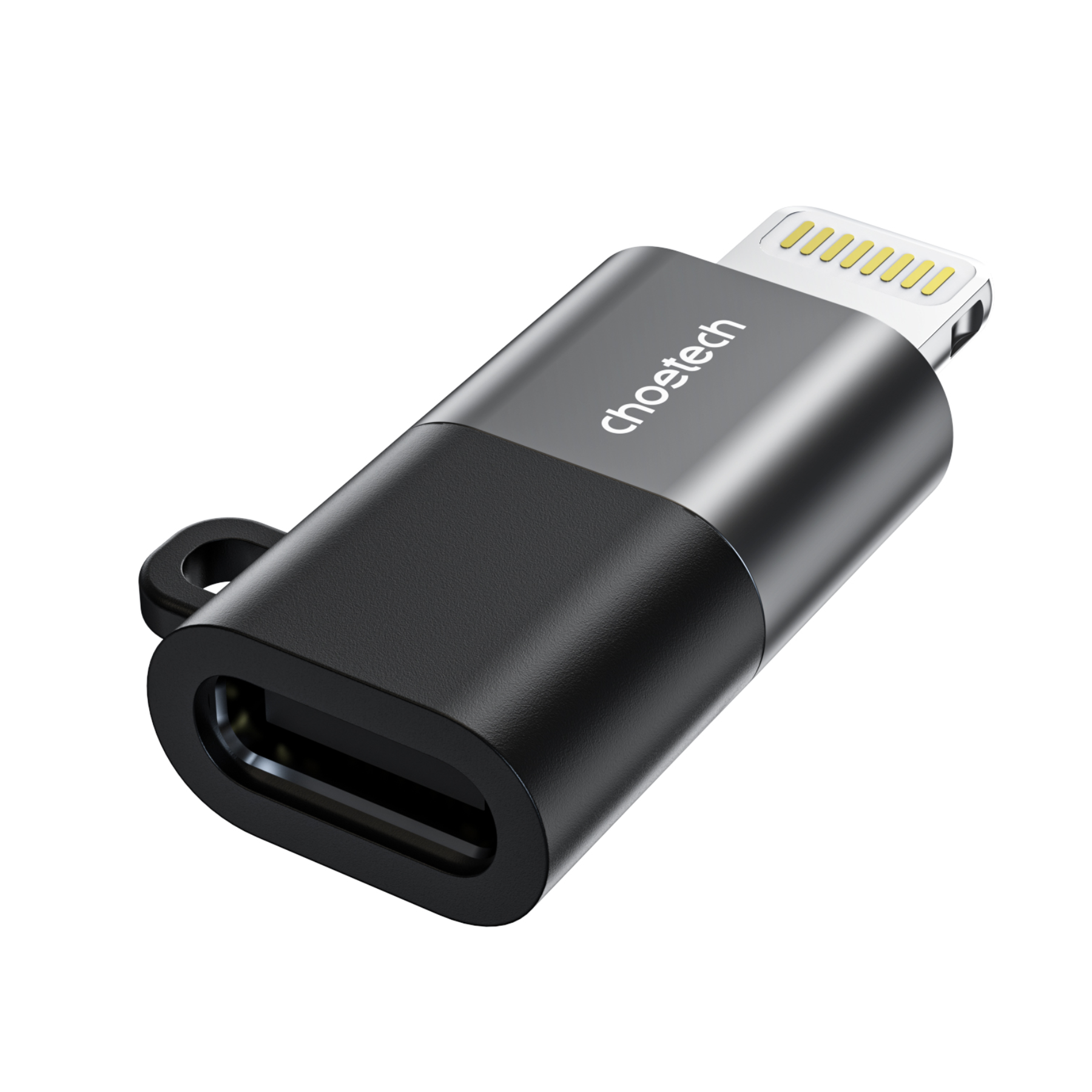 CHOETECH CR-001-GY Mfi iPhone to USB-C USB Adapter - Black Kemu |Fashion Home Kitchen Beauty