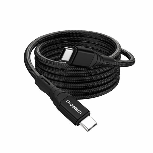 CHOETECH XCC-1008 USB-C-C PD100W M to M Fast charging Cable 1M Black Kemu |Fashion Home Kitchen Beauty