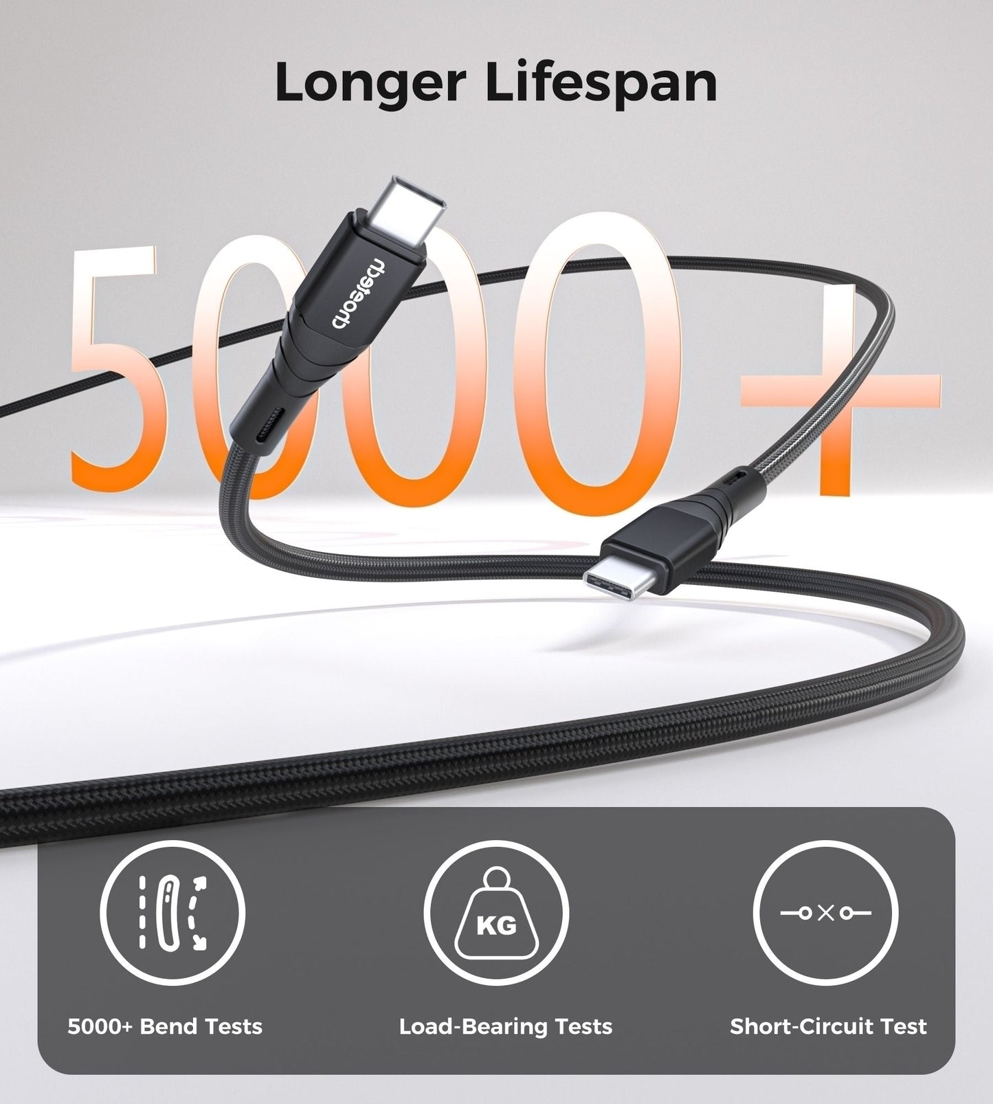 CHOETECH XCC-1008 USB-C-C PD100W M to M Fast charging Cable 1M Black Kemu |Fashion Home Kitchen Beauty