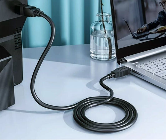 HP DHC-PT100-1.5M USB-A to USB-B v2.0 cable 1.5M Black - Kemu |Fashion Home Kitchen Beauty