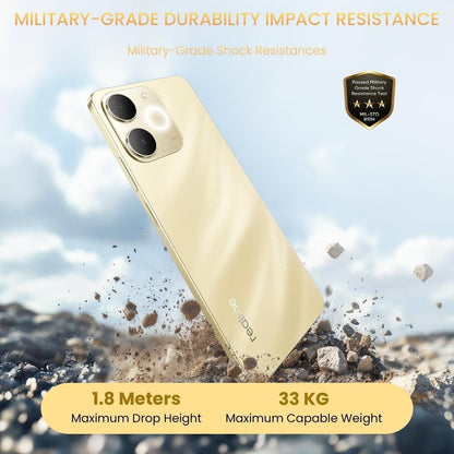 Realme Note 70T 4G Smartphone 4+256GB, Black, 6.75-inch screen, 90Hz Waterproof Kemu |Fashion Home Kitchen Beauty