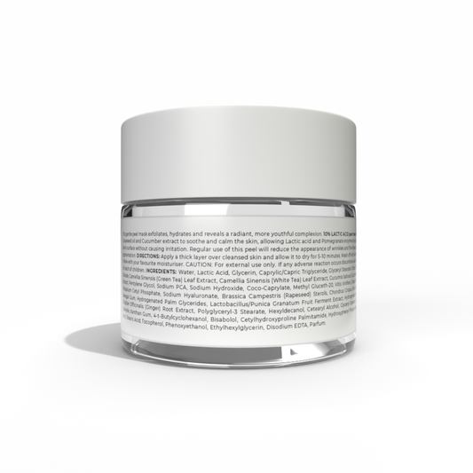10% LACTIC ACID PEEL MASK | 50ML Kemu |Fashion Home Kitchen Beauty
