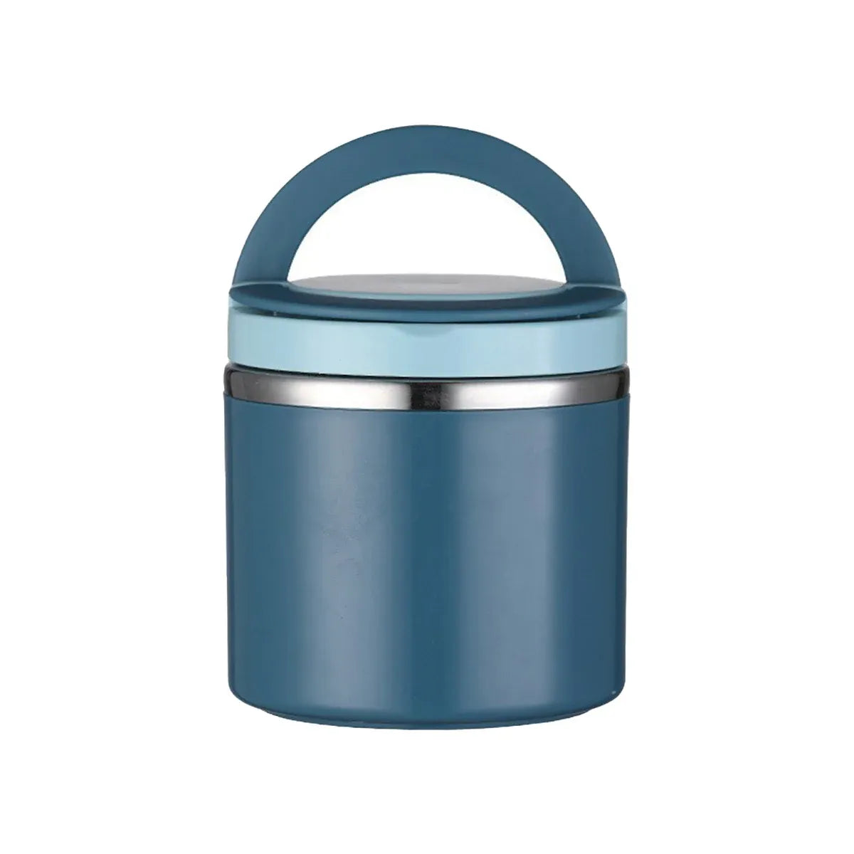1L Large Capacity Stainless Steel Insulated Lunch Box Food Container Durable - Blue Kemu |Fashion Home Kitchen Beauty