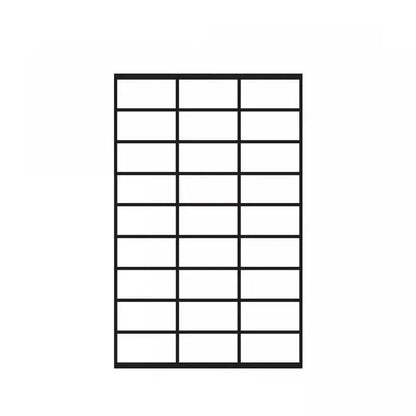 A4 Self Adhesive Sticker Paper Sheet Label Laser Inkjet Print Mailing Address - White Matte 3x9 *100 PCS