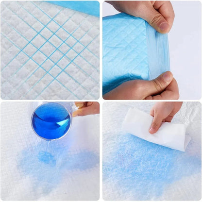 Large Puppy Dog Training Pads Pet Toilet Thickened Pee Pads Mat Indoor Absorbent - M ( 60*45cm) - 50PCS Kemu |Fashion Home Kitchen Beauty