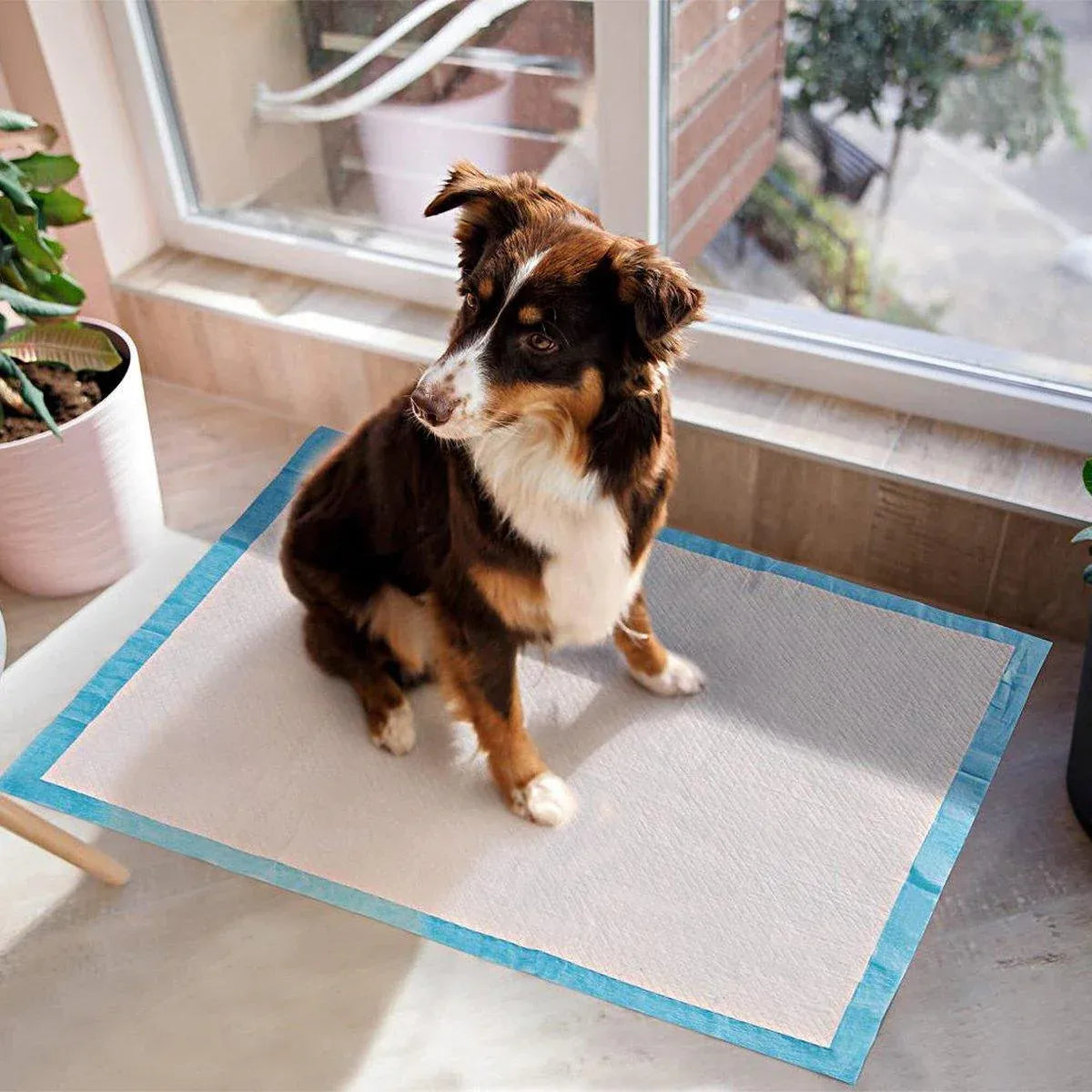 Large Puppy Dog Training Pads Pet Toilet Thickened Pee Pads Mat Indoor Absorbent - M ( 60*45cm) - 50PCS Kemu |Fashion Home Kitchen Beauty
