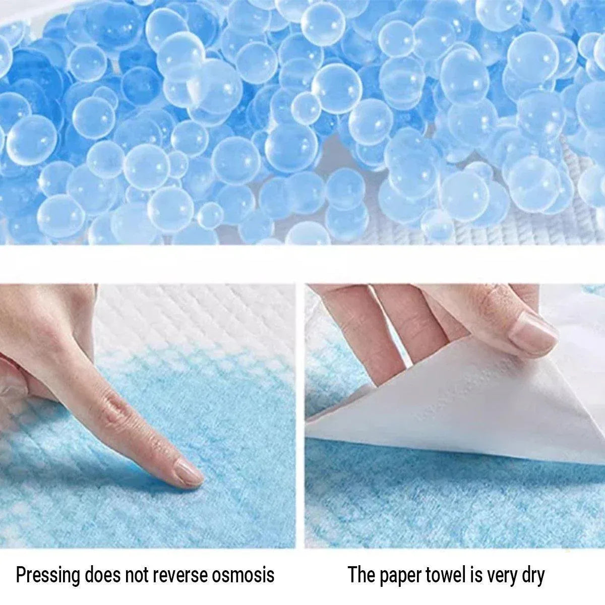 Large Puppy Dog Training Pads Pet Toilet Thickened Pee Pads Mat Indoor Absorbent - M ( 60*45cm) - 50PCS Kemu |Fashion Home Kitchen Beauty