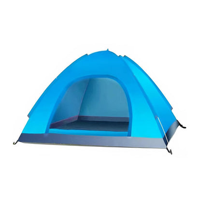 Outdoor Camping Tent Portable Sun Protection Lightweight Quick Setup Shelter - Blue 2-3 Person Kemu |Fashion Home Kitchen Beauty