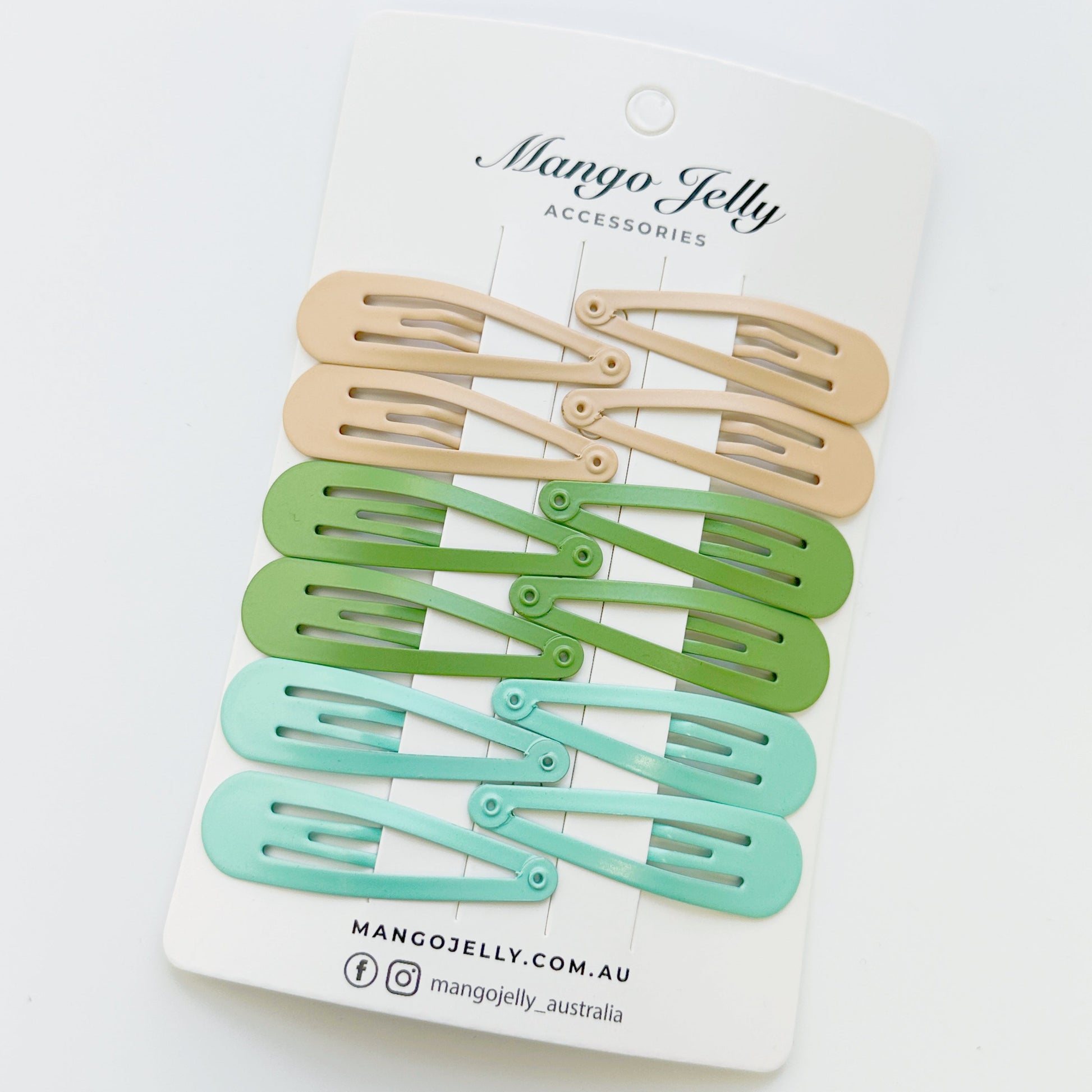 Essential Snap Hair clips - Fresh - 12 Pieces Kemu |Fashion Home Kitchen Beauty