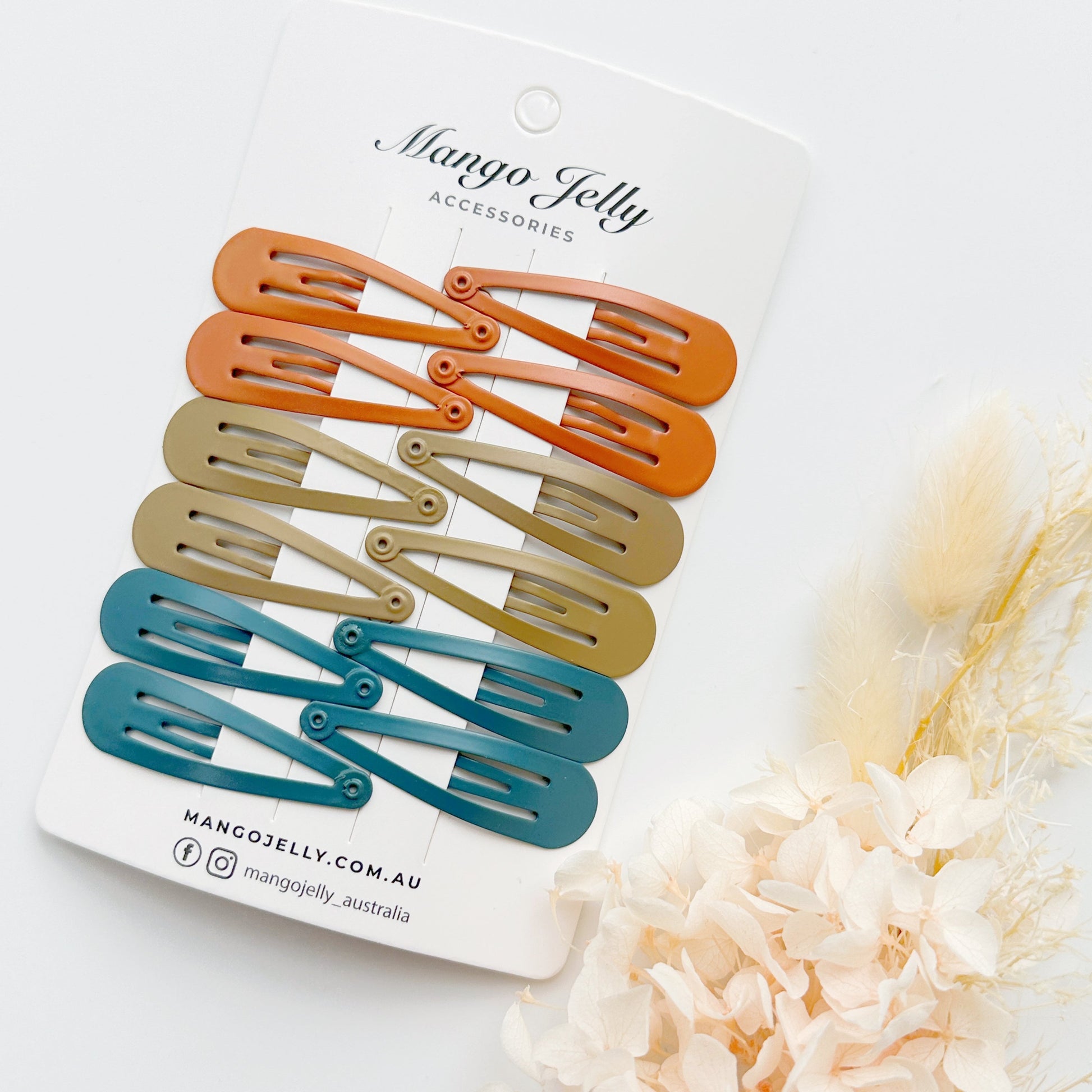 Essential Snap Hair clips - Natural - 12 Pieces Kemu |Fashion Home Kitchen Beauty