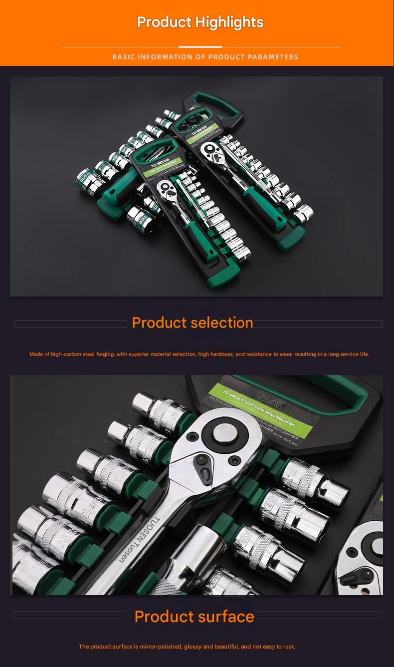 Green 14-Piece 1/4-Inch Drive 24-Tooth Ratchet & Socket Set — High-Carbon Steel, Mirror-Polished Socket Wrench Tool Kit — Automotive Repair Tool Set with Quick-Release Ratchet — Ideal for Car Maintenance, Mechanical Repairs, and DIY Projects Kemu |Fashion Home Kitchen Beauty
