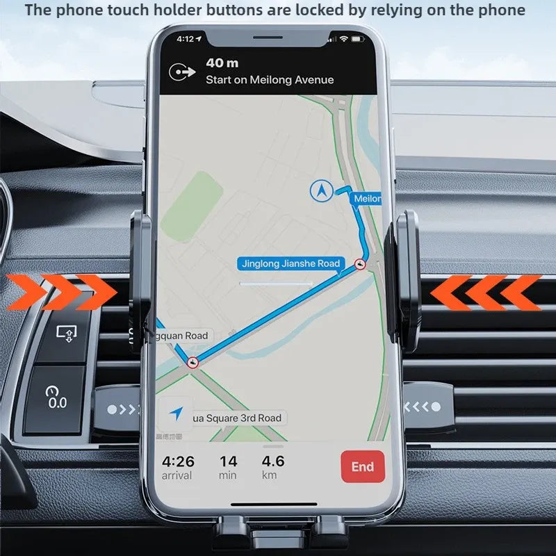 Vacuum Suction Car Phone Mount Adjustable Dashboard Windscreen Holder Universal Smartphone Bracket for Navigation Driving Kemu |Fashion Home Kitchen Beauty