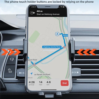 Vacuum Suction Car Phone Mount Adjustable Dashboard Windscreen Holder Universal Smartphone Bracket for Navigation Driving Kemu |Fashion Home Kitchen Beauty