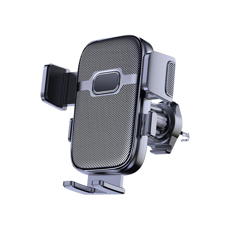 Universal Car Air Vent Phone Mount (Black Textured Finish) — 360° Adjustable, Non-slip Navigation Holder, Compatible with Most Smartphones Kemu |Fashion Home Kitchen Beauty