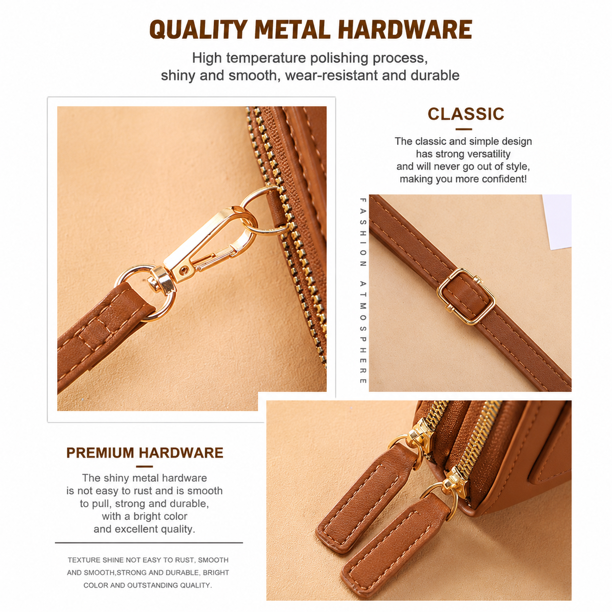 Pink Touch Screen Phone Wallet Crossbody Bag for Women Vertical PU Leather Purse with Card Holder Zipper Pocket Adjustable Strap for Travel Shopping Everyday Use Kemu |Fashion Home Kitchen Beauty