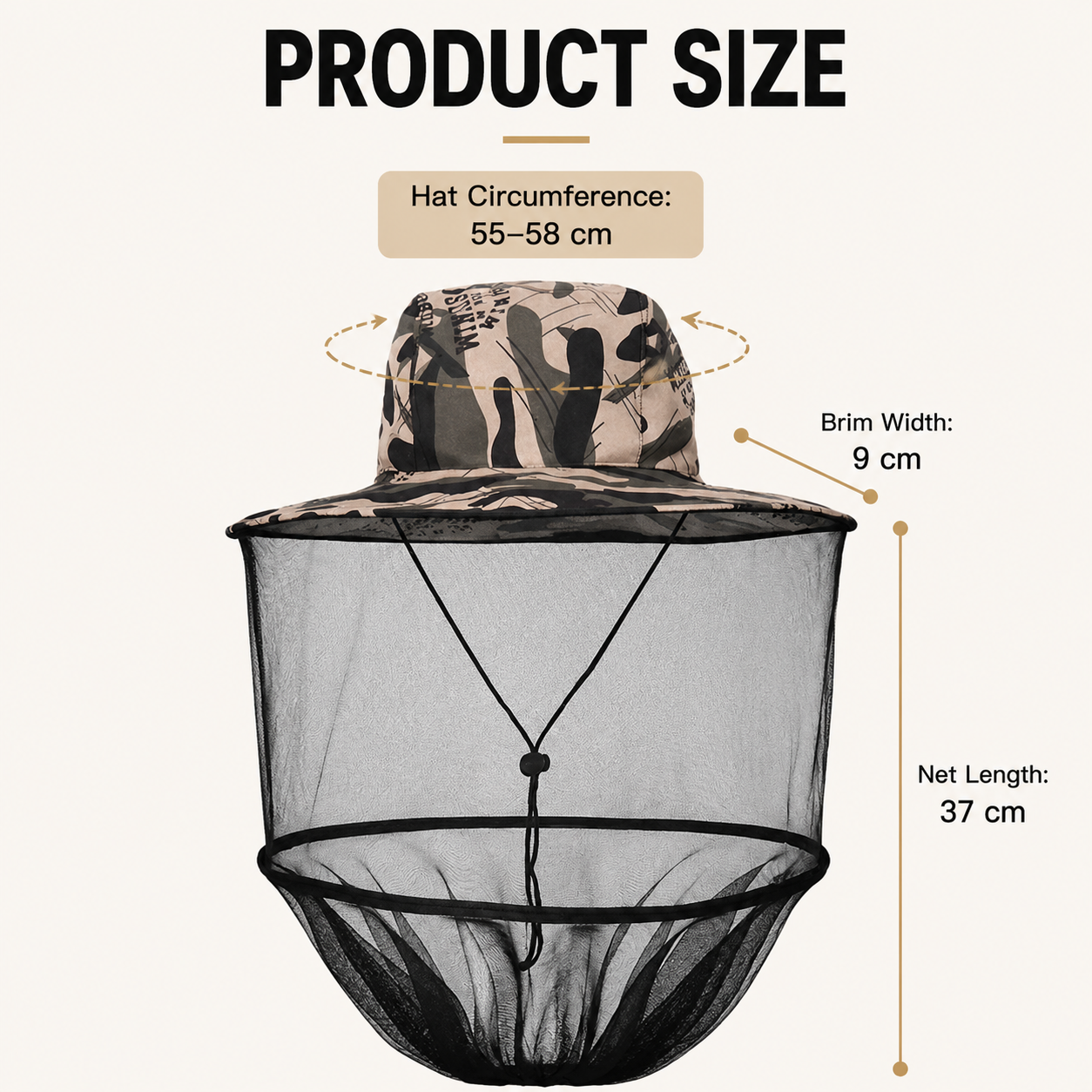 Camouflage-1 Foldable Mosquito Net Fishing Hat with Storage Bag - Wide Brim Sun Shade and Adjustable Dense Mesh Face Veil, Outdoor Headwear for Angling & Leisure Kemu |Fashion Home Kitchen Beauty