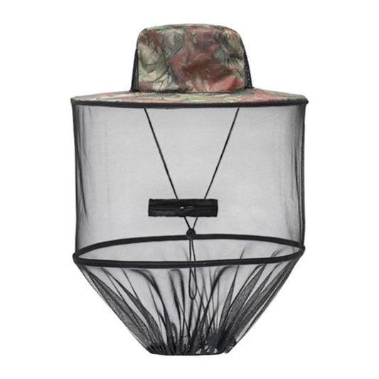 Camouflage-2 Foldable Mosquito Net Fishing Hat with Storage Bag - Wide Brim Sun Shade and Adjustable Dense Mesh Face Veil, Outdoor Headwear for Angling & Leisure Kemu |Fashion Home Kitchen Beauty