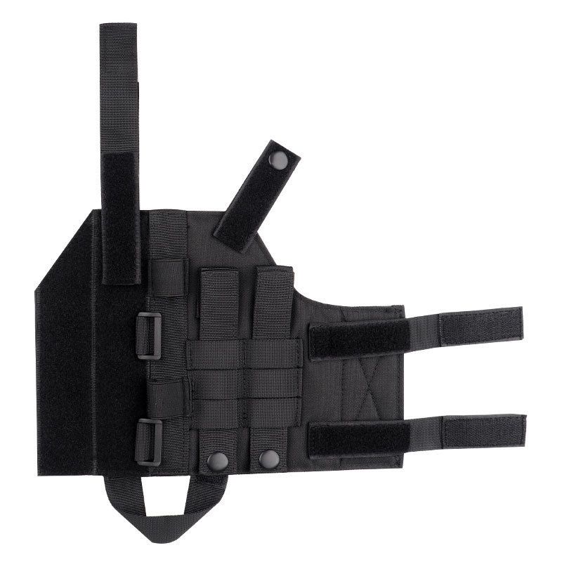 Black Heavy Duty MOLLE Tactical Universal Leg Holster - Lightweight Quick Release Thigh Pouch for Outdoor Games, Airsoft and Hunting, Australia Father Day Gift Choice Kemu |Fashion Home Kitchen Beauty