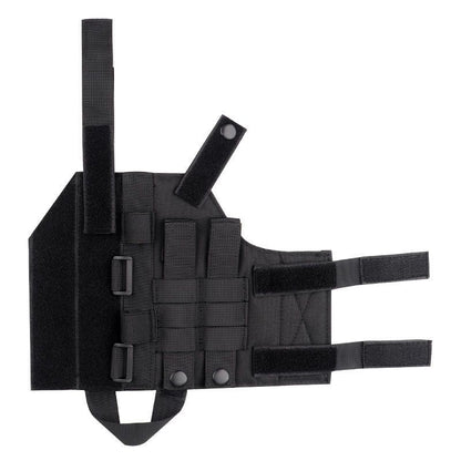 Black Heavy Duty MOLLE Tactical Universal Leg Holster - Lightweight Quick Release Thigh Pouch for Outdoor Games, Airsoft and Hunting, Australia Father Day Gift Choice Kemu |Fashion Home Kitchen Beauty
