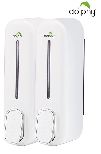 CLASSIC Dual Soap/Shampoo Dispenser 300ml -White