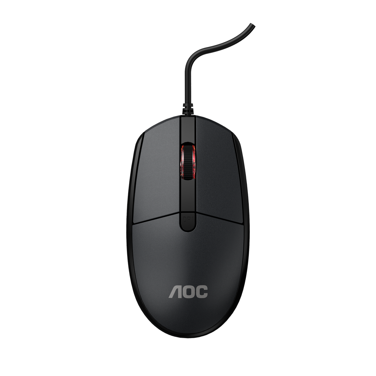 AOC MS130B/LA Wired Office Mouse USB Optical 3-Button Black - Kemu |Fashion Home Kitchen Beauty